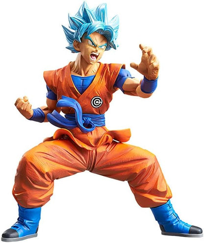 Figura Son Goku SSGSS (Super Saiyan Blue - Capsule Corp Logo) Super Dragon Ball Heroes – Banpresto Original