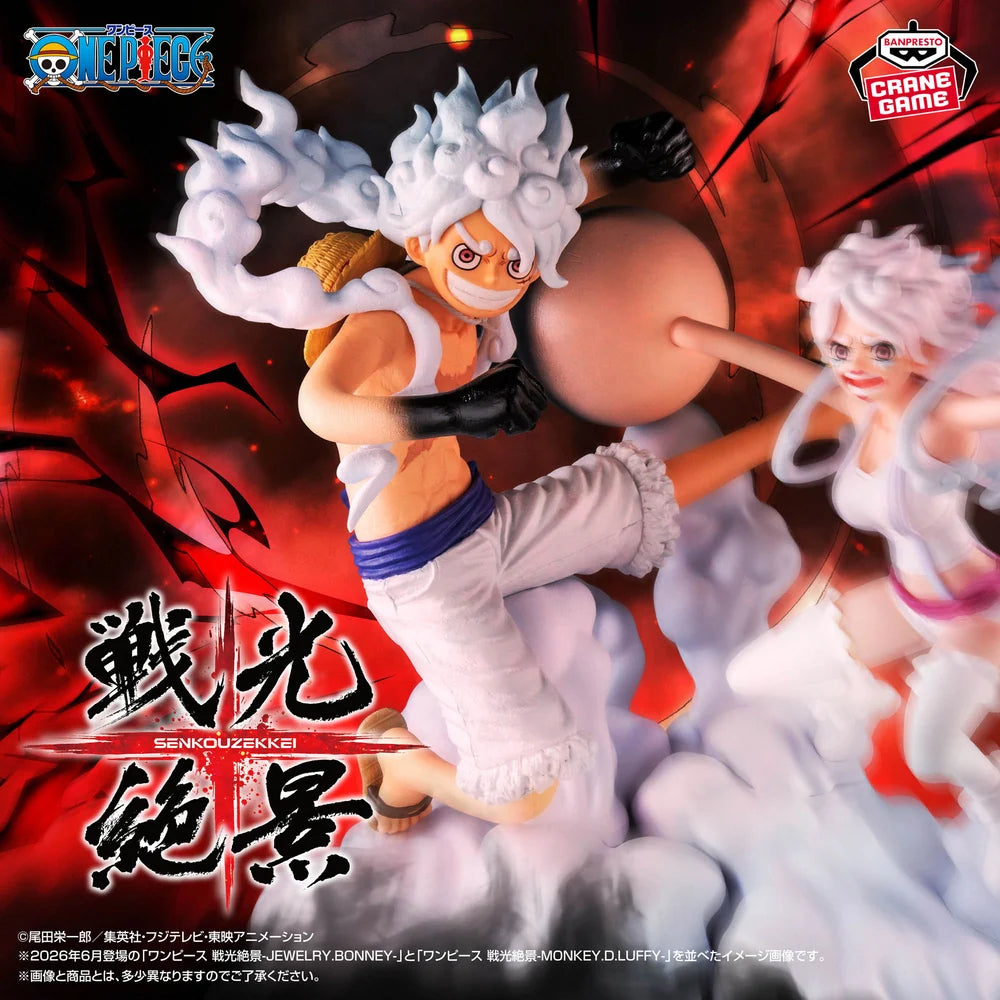Figura Jewelry Bonney (Futuro Distorsionado / Nika) - One Piece Spectacular Battle Scenery - Banpresto