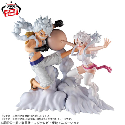 Figura Monkey D. Luffy Gear 5 (Nika) - One Piece Battle Record Collection Special ver. - Banpresto