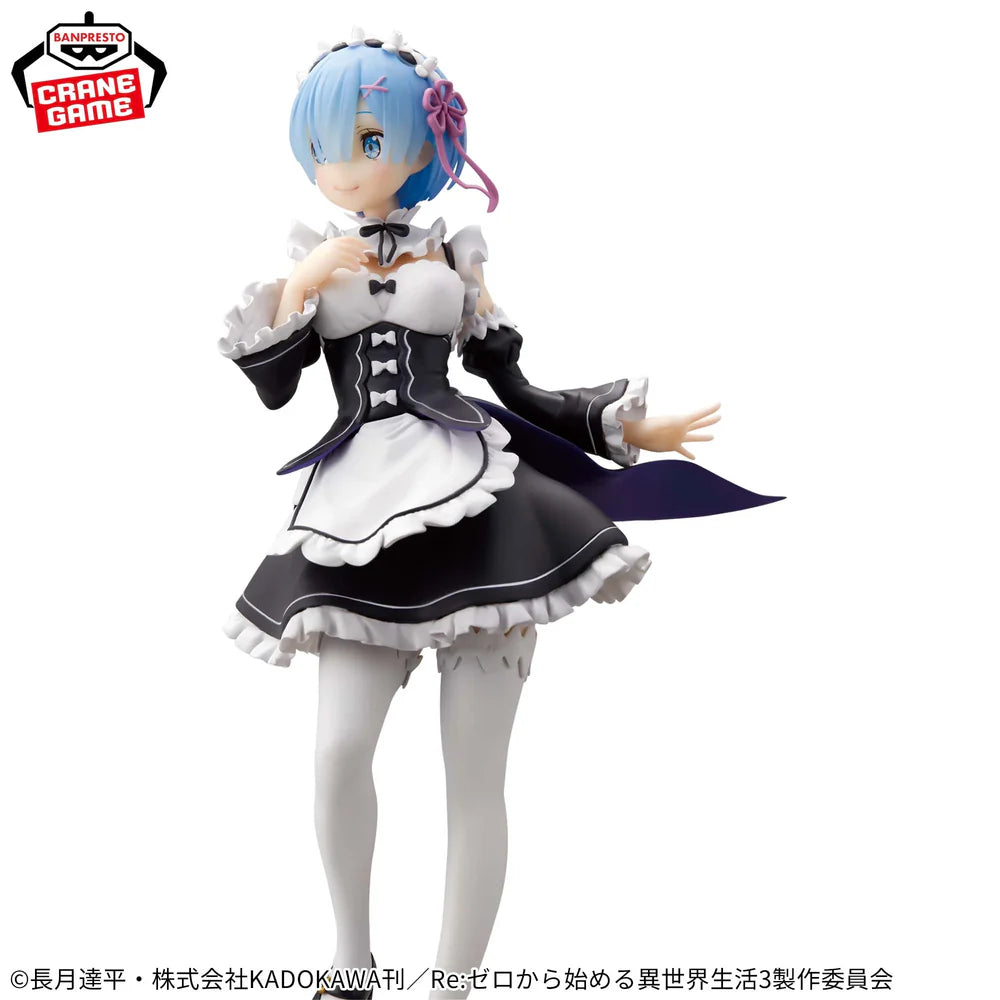 Figura Rem Maid Ver. – GLITTER&GLAMOURS (Banpresto / Bandai Spirits) – Re:Zero